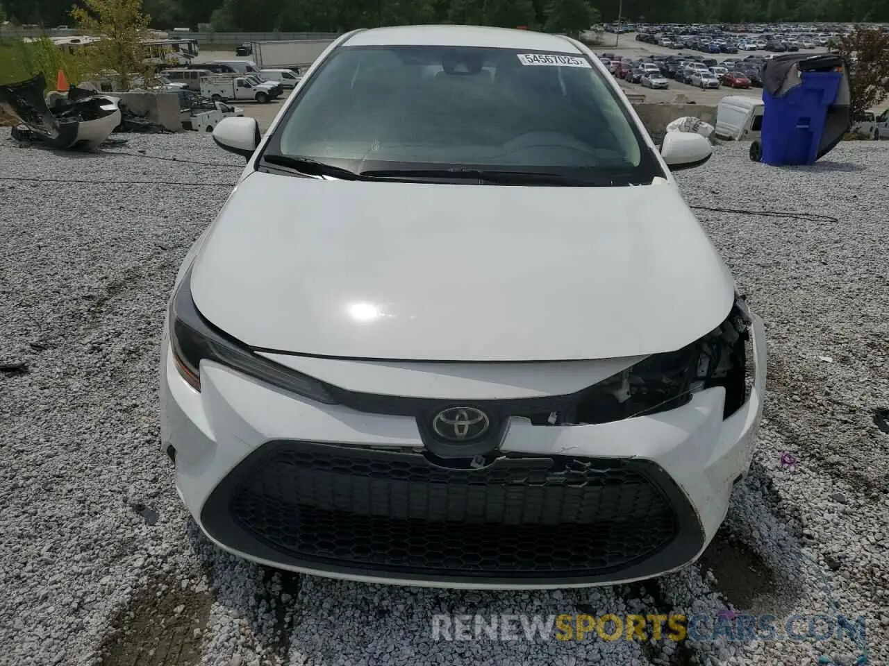 5 fotografías del automóvil dañado 5YFEPMAE3MP171520 TOYOTA COROLLA 2021