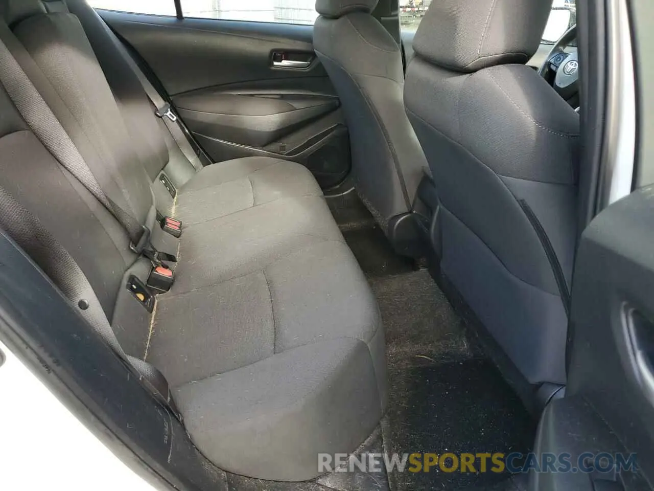 10 fotografías del automóvil dañado 5YFEPMAE3MP184476 TOYOTA COROLLA 2021