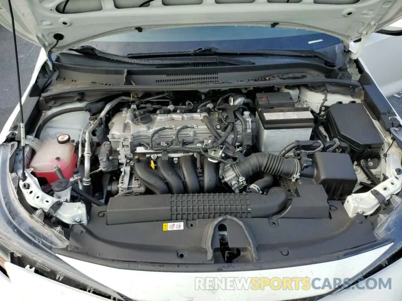 11 fotografías del automóvil dañado 5YFEPMAE3MP184476 TOYOTA COROLLA 2021