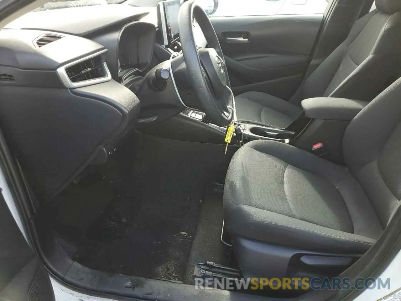 7 fotografías del automóvil dañado 5YFEPMAE3MP184476 TOYOTA COROLLA 2021