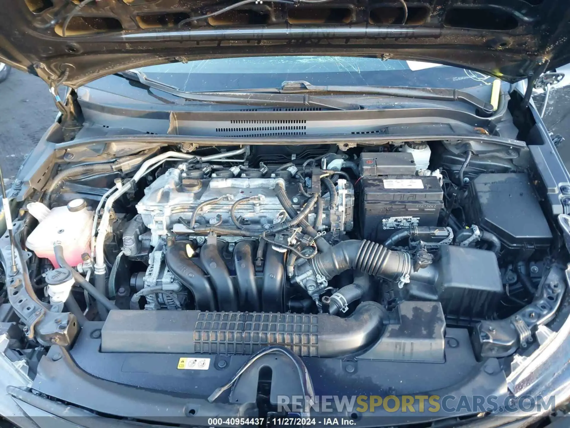10 fotografías del automóvil dañado 5YFEPMAE3MP191993 TOYOTA COROLLA 2021