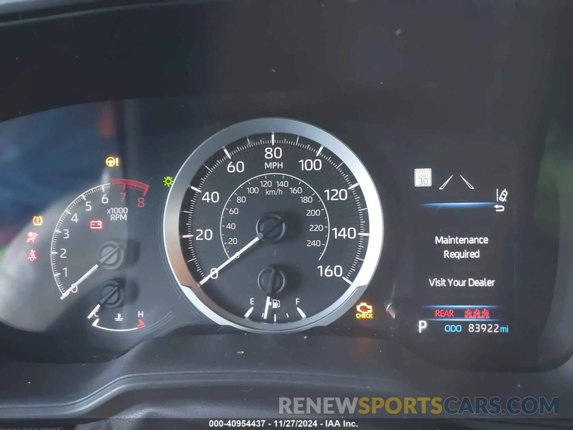 7 fotografías del automóvil dañado 5YFEPMAE3MP191993 TOYOTA COROLLA 2021