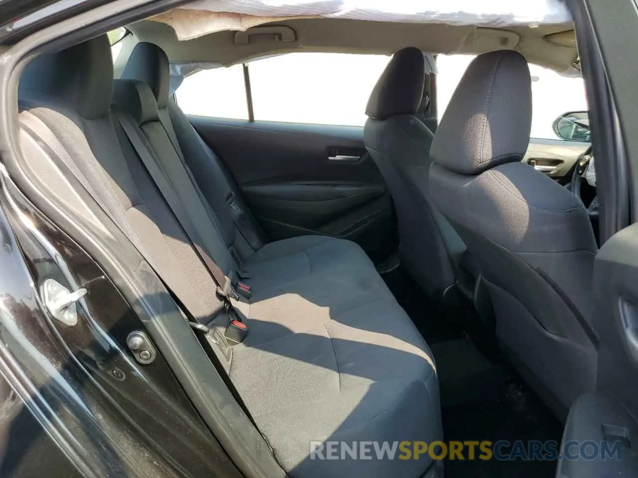 10 fotografías del automóvil dañado 5YFEPMAE3MP197003 TOYOTA COROLLA 2021