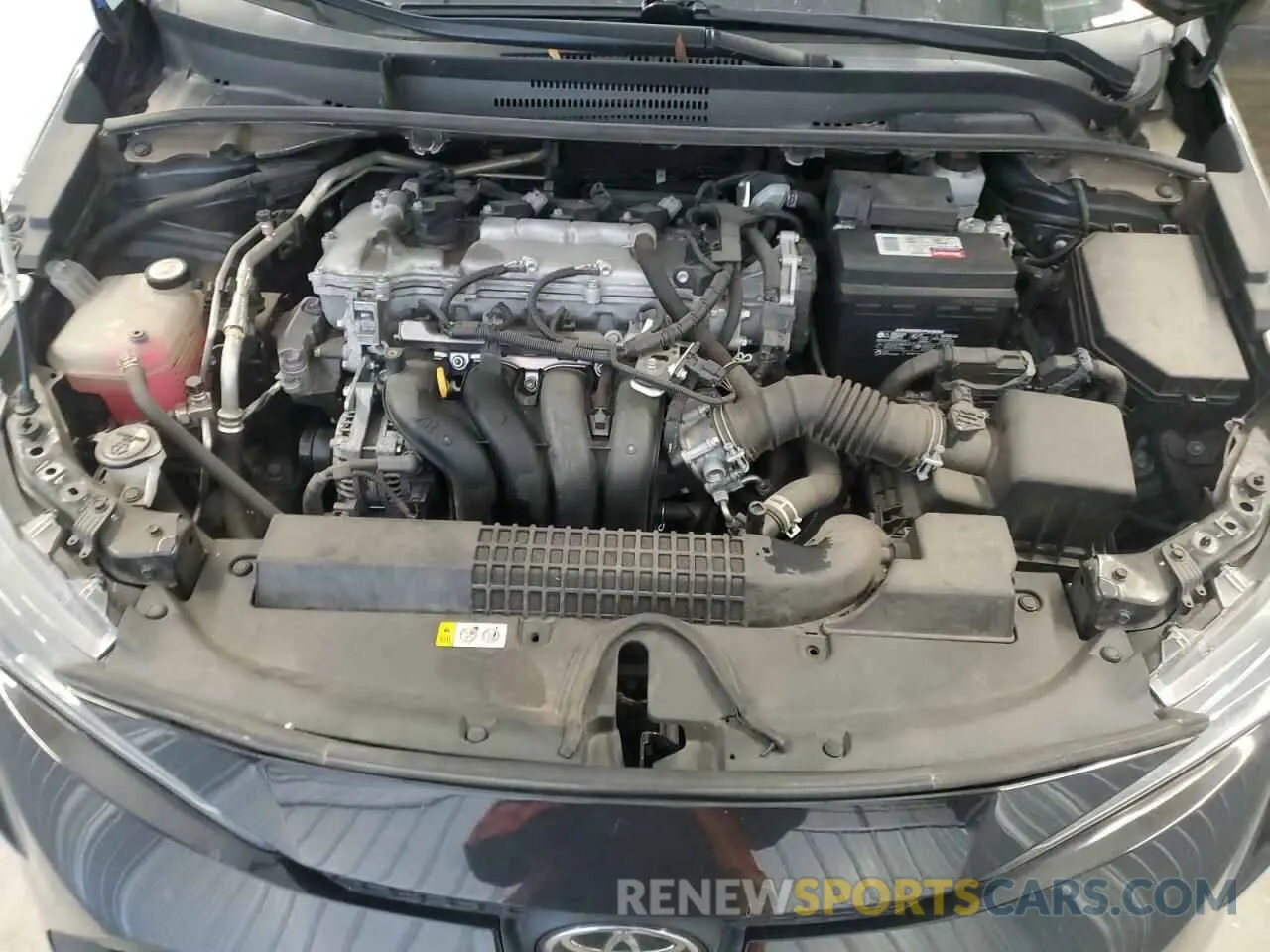 11 fotografías del automóvil dañado 5YFEPMAE3MP208727 TOYOTA COROLLA 2021