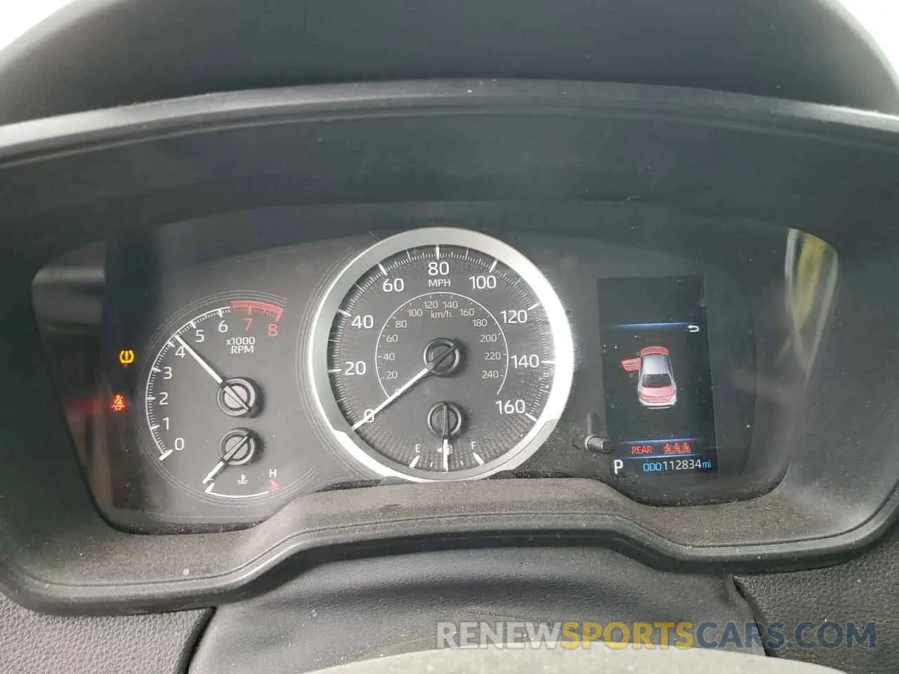 9 fotografías del automóvil dañado 5YFEPMAE3MP212325 TOYOTA COROLLA 2021