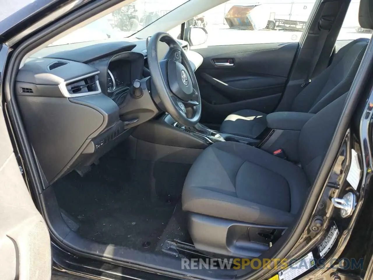 7 fotografías del automóvil dañado 5YFEPMAE3MP221817 TOYOTA COROLLA 2021
