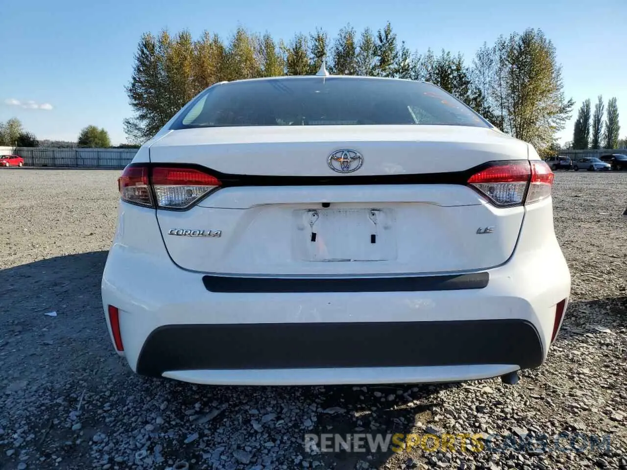 6 fotografías del automóvil dañado 5YFEPMAE3MP223681 TOYOTA COROLLA 2021
