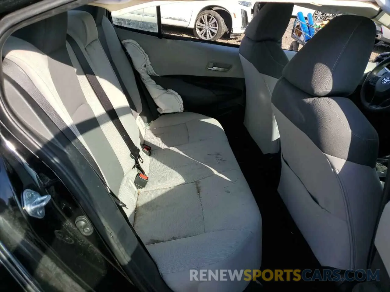 10 fotografías del automóvil dañado 5YFEPMAE3MP226810 TOYOTA COROLLA 2021