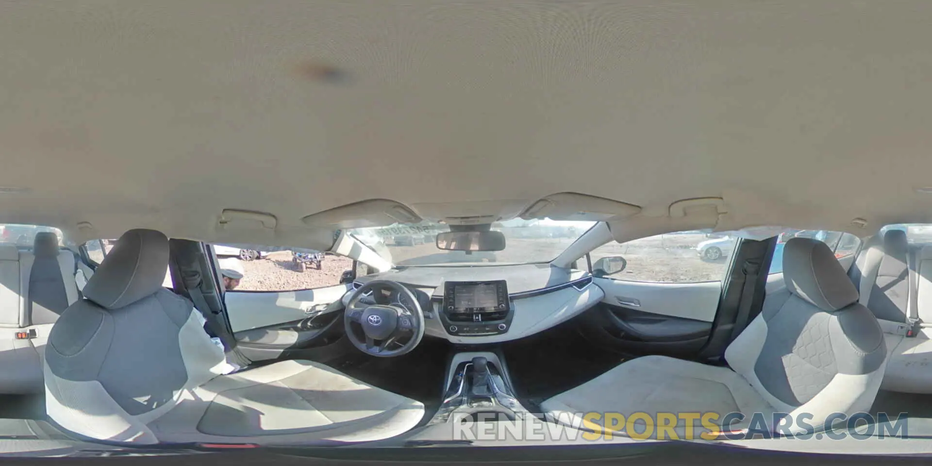 15 fotografías del automóvil dañado 5YFEPMAE3MP226810 TOYOTA COROLLA 2021