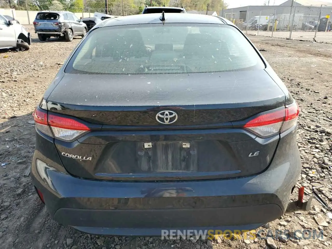 6 fotografías del automóvil dañado 5YFEPMAE3MP226810 TOYOTA COROLLA 2021