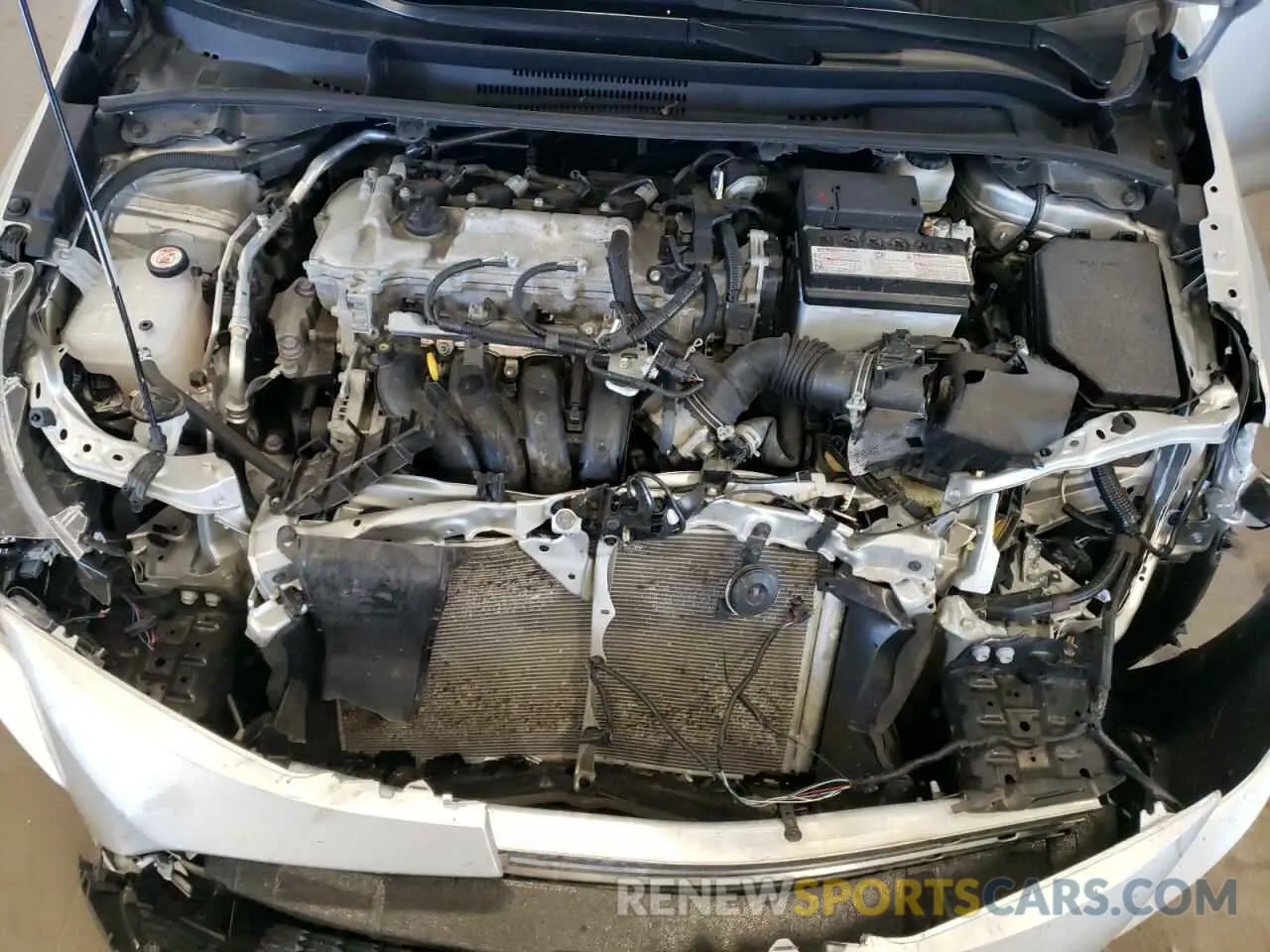 7 fotografías del automóvil dañado 5YFEPMAE3MP234793 TOYOTA COROLLA 2021