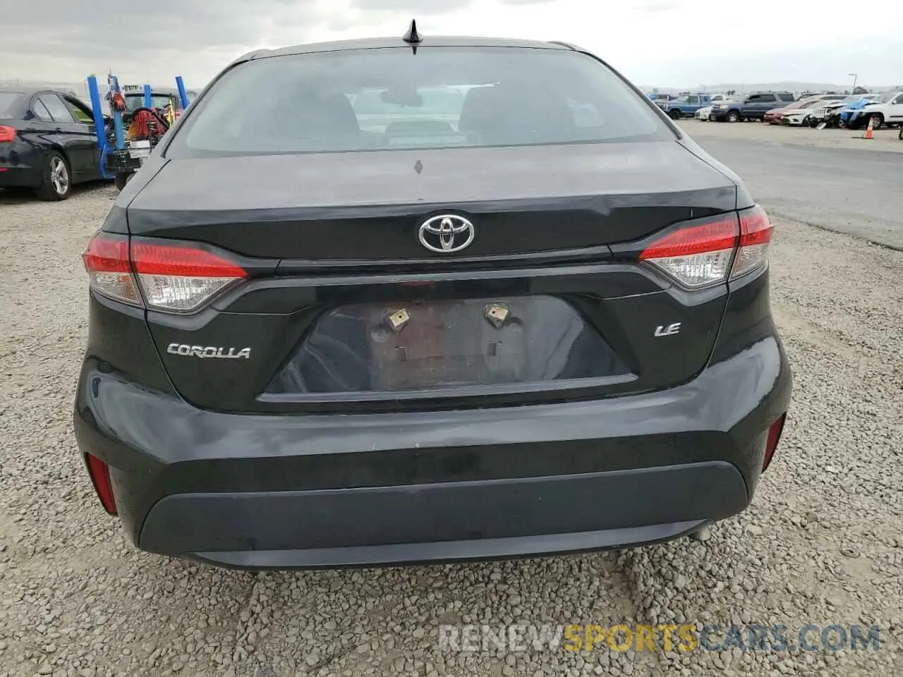 6 fotografías del automóvil dañado 5YFEPMAE3MP240383 TOYOTA COROLLA 2021