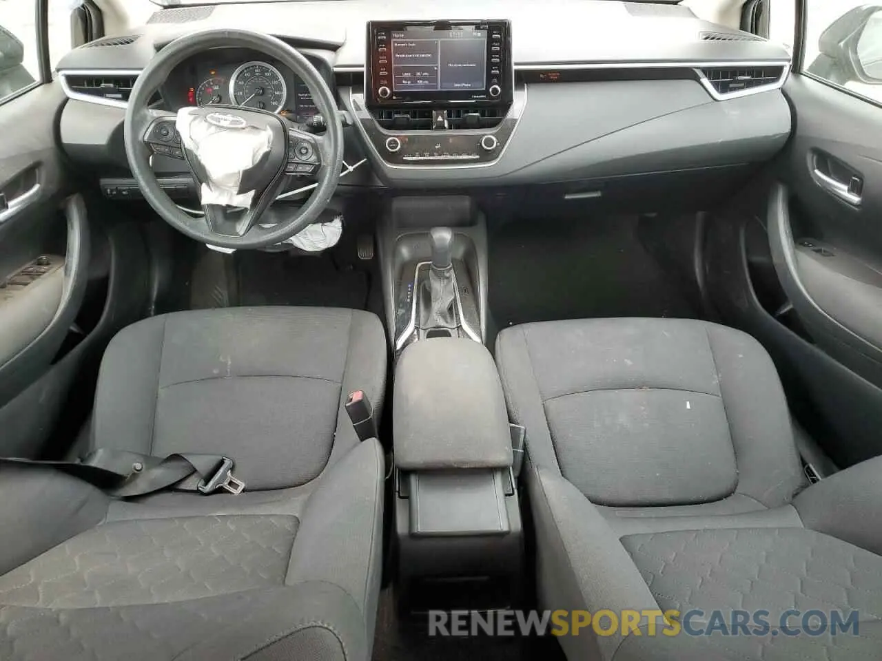 8 fotografías del automóvil dañado 5YFEPMAE3MP240383 TOYOTA COROLLA 2021