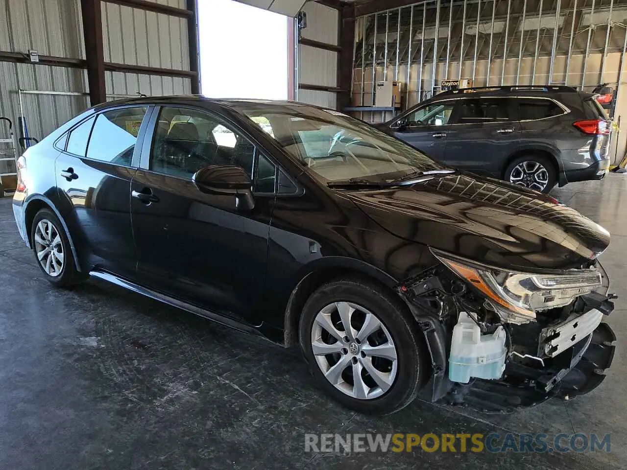 4 fotografías del automóvil dañado 5YFEPMAE3MP242036 TOYOTA COROLLA 2021