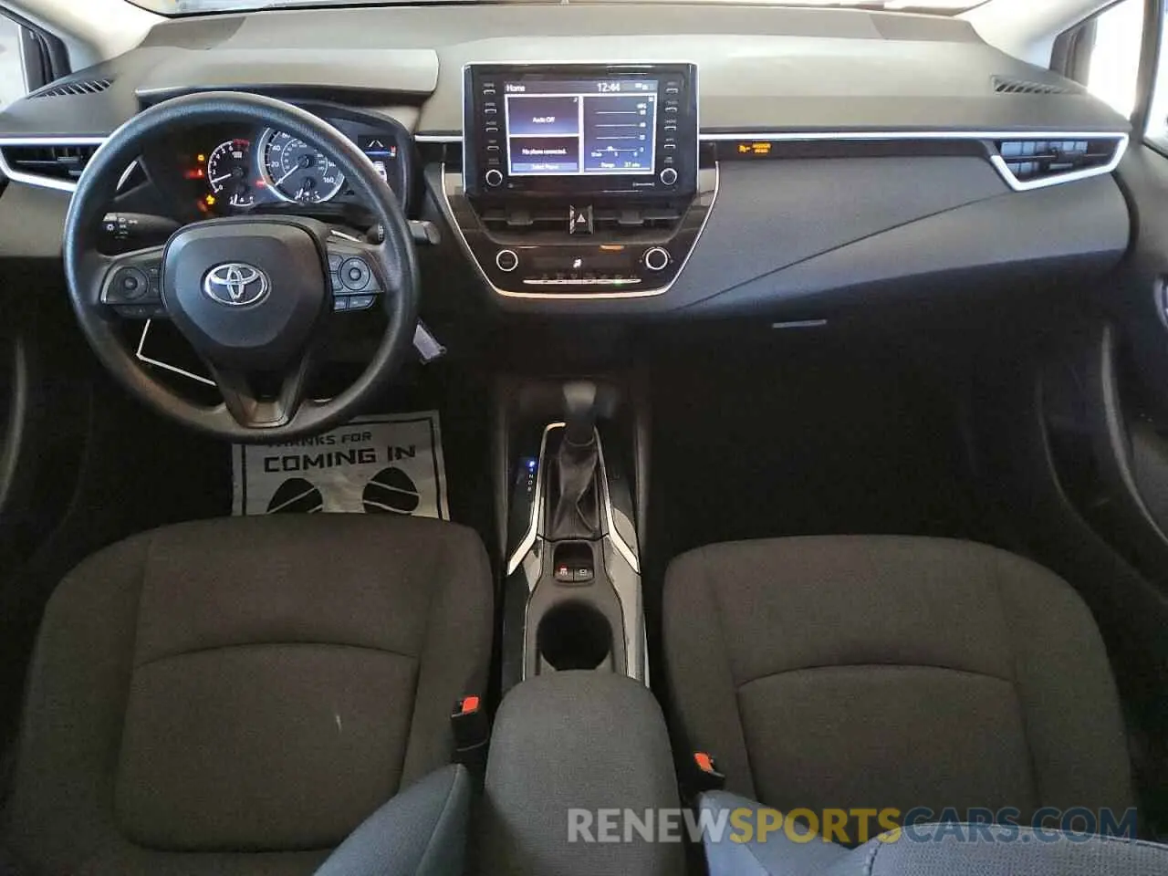 8 fotografías del automóvil dañado 5YFEPMAE3MP242036 TOYOTA COROLLA 2021
