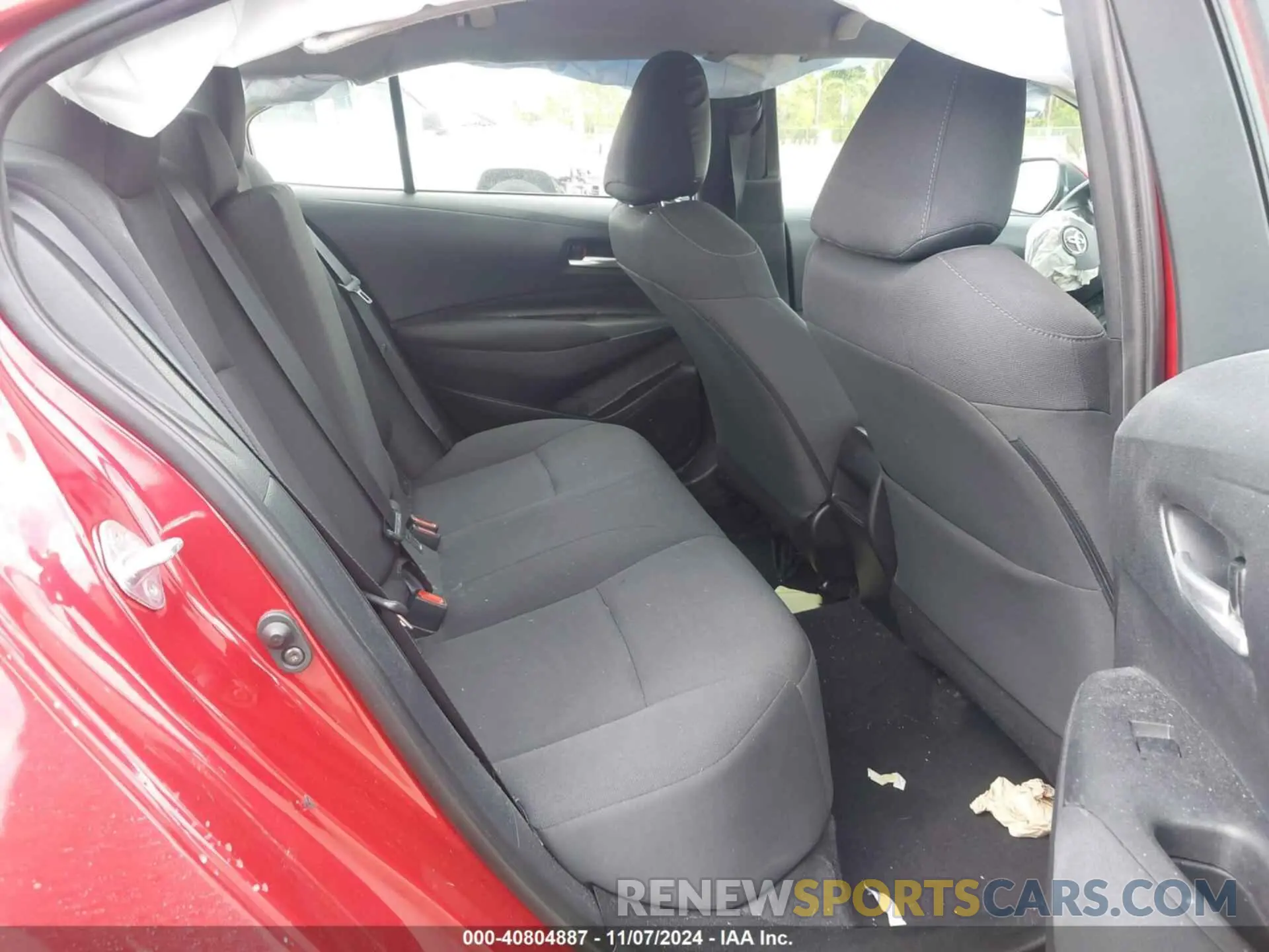 8 fotografías del automóvil dañado 5YFEPMAE3MP247530 TOYOTA COROLLA 2021