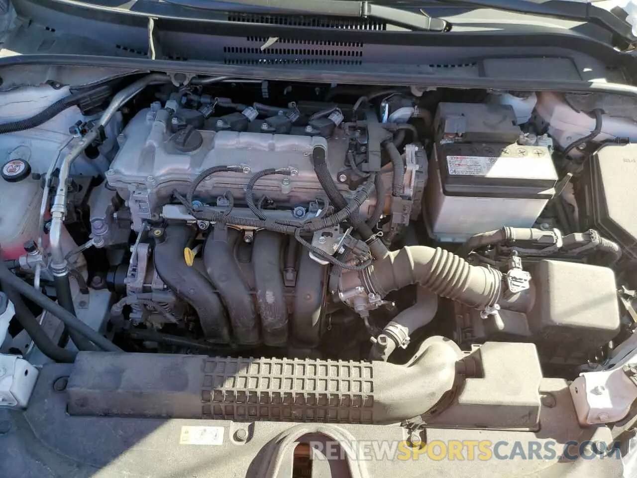 11 fotografías del automóvil dañado 5YFEPMAE3MP249598 TOYOTA COROLLA 2021