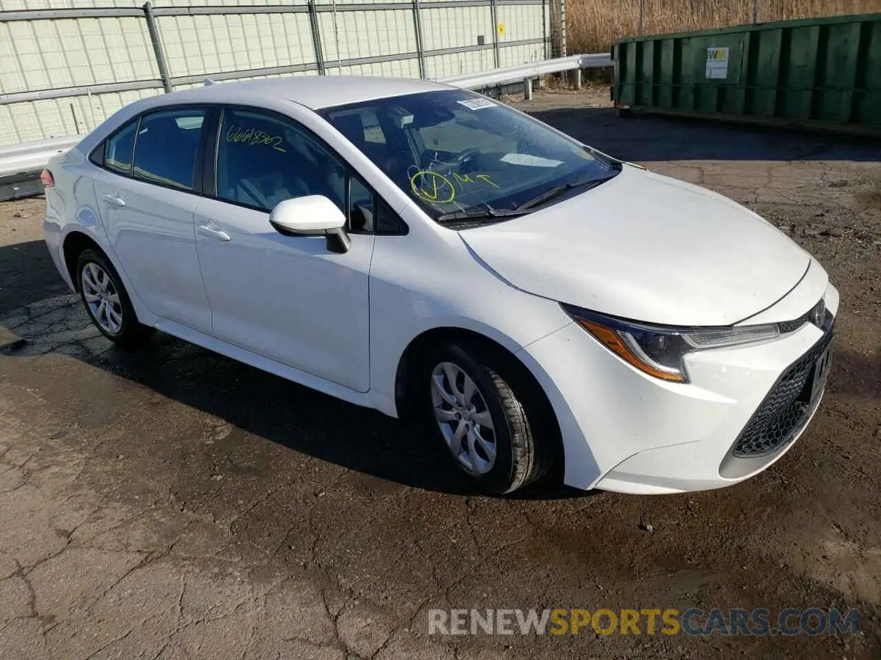 4 fotografías del automóvil dañado 5YFEPMAE3MP249598 TOYOTA COROLLA 2021