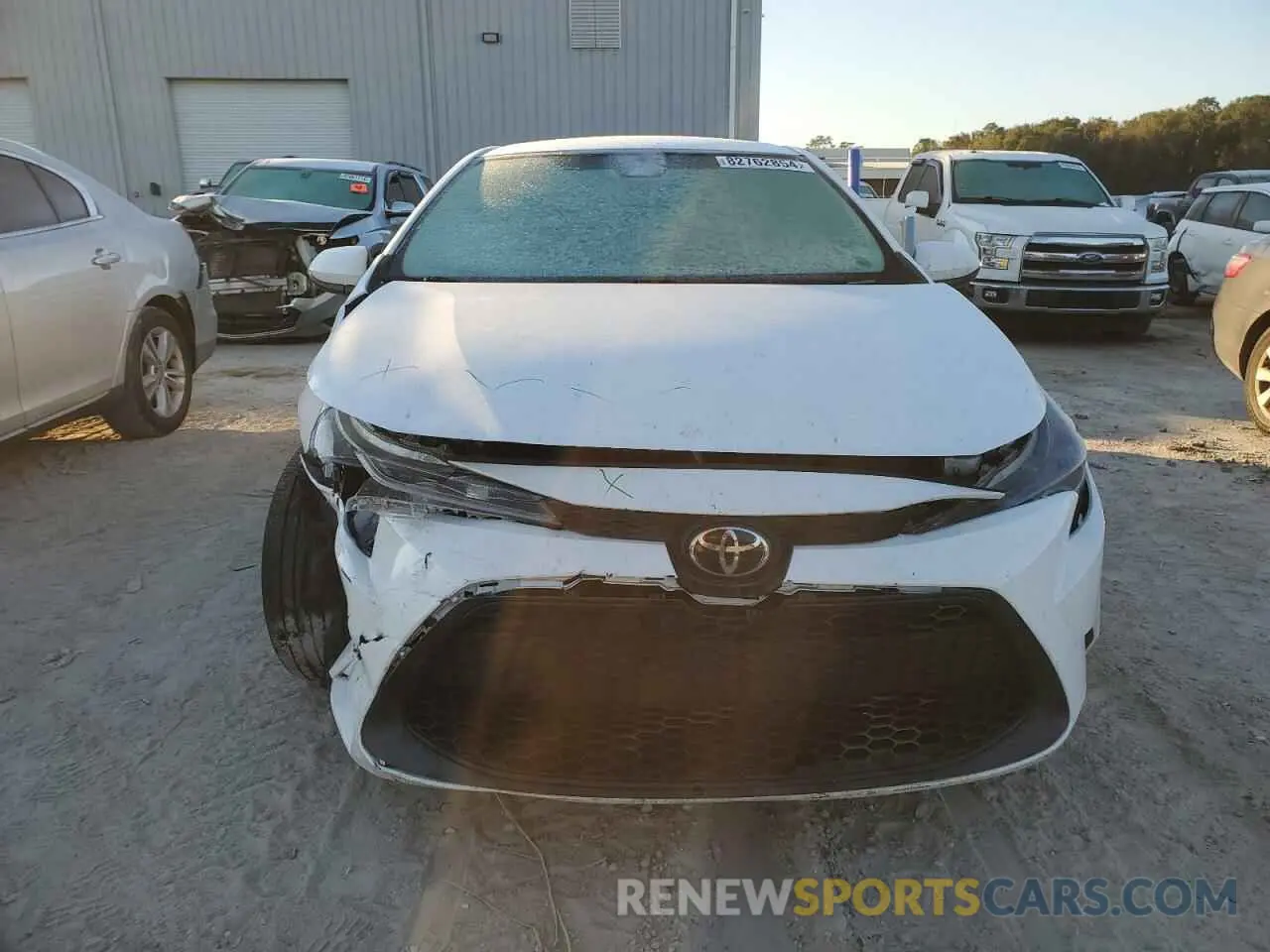 5 fotografías del automóvil dañado 5YFEPMAE3MP251187 TOYOTA COROLLA 2021