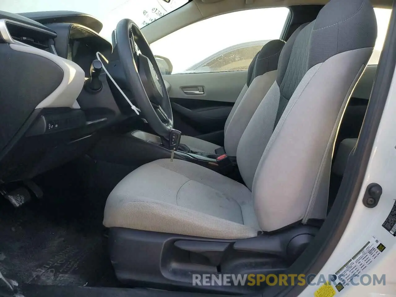 7 fotografías del automóvil dañado 5YFEPMAE3MP251187 TOYOTA COROLLA 2021