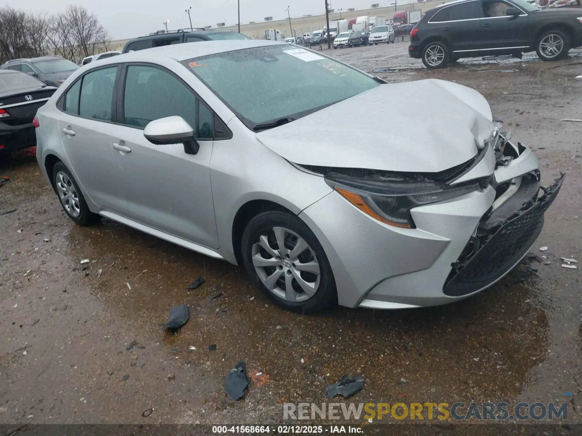 1 fotografías del automóvil dañado 5YFEPMAE3MP251903 TOYOTA COROLLA 2021