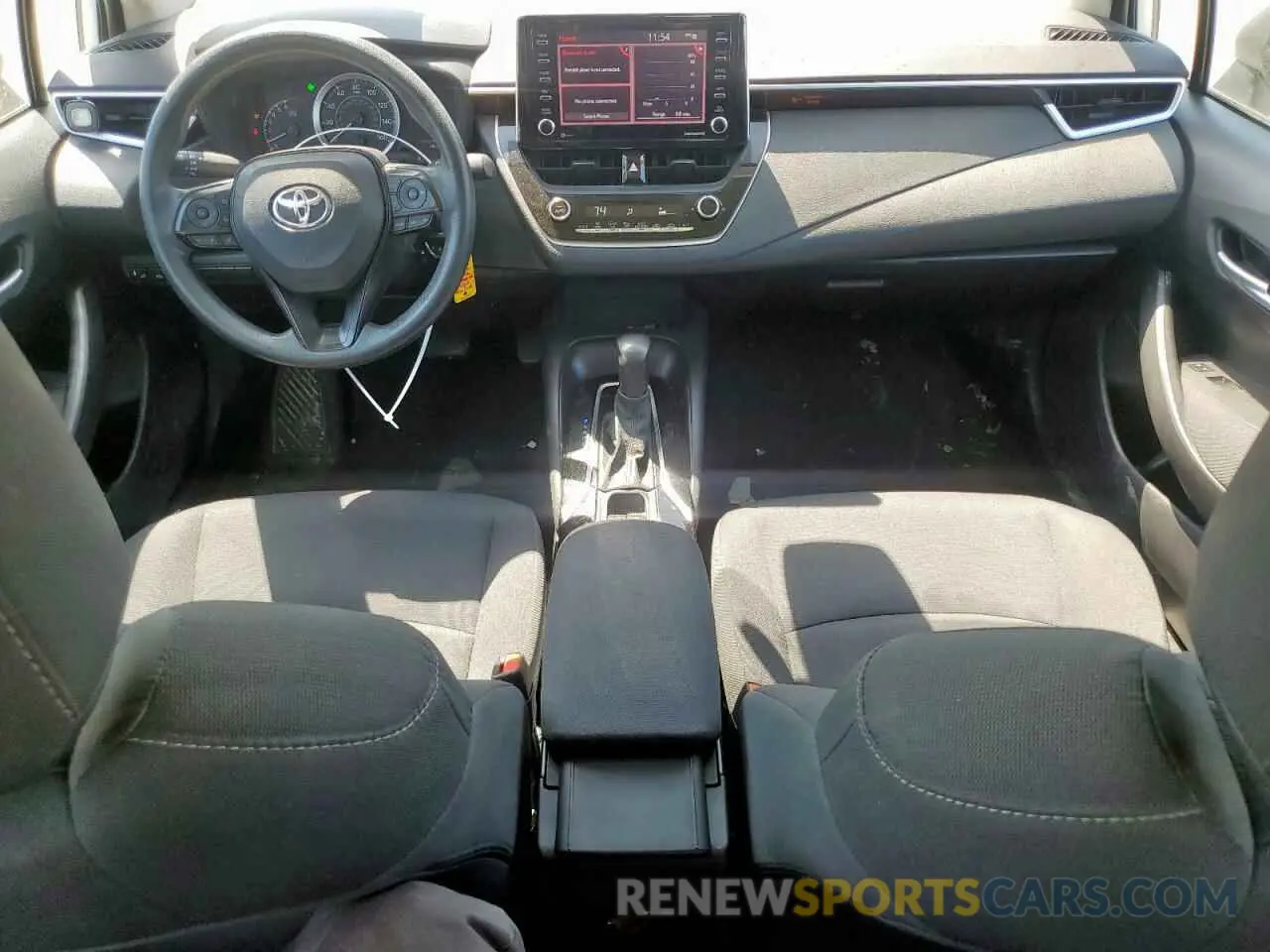 8 fotografías del automóvil dañado 5YFEPMAE3MP255921 TOYOTA COROLLA 2021