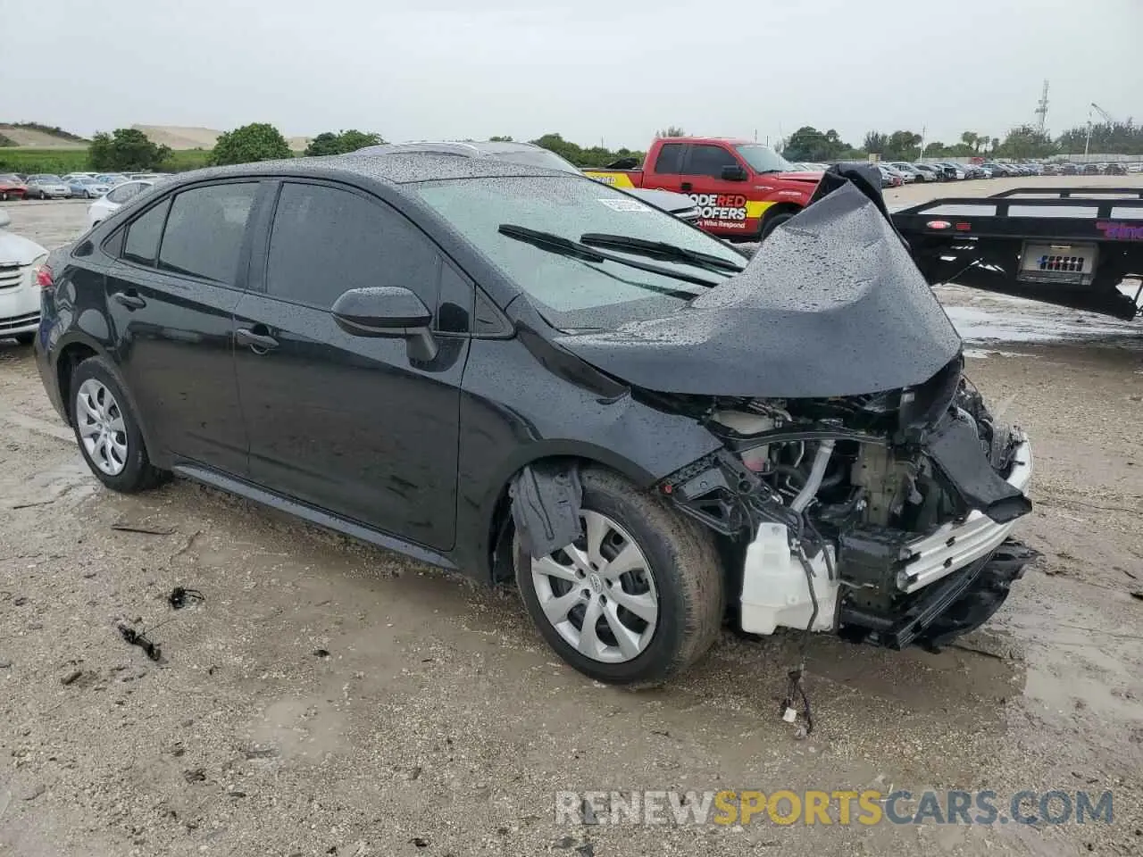 4 fotografías del automóvil dañado 5YFEPMAE3MP260763 TOYOTA COROLLA 2021