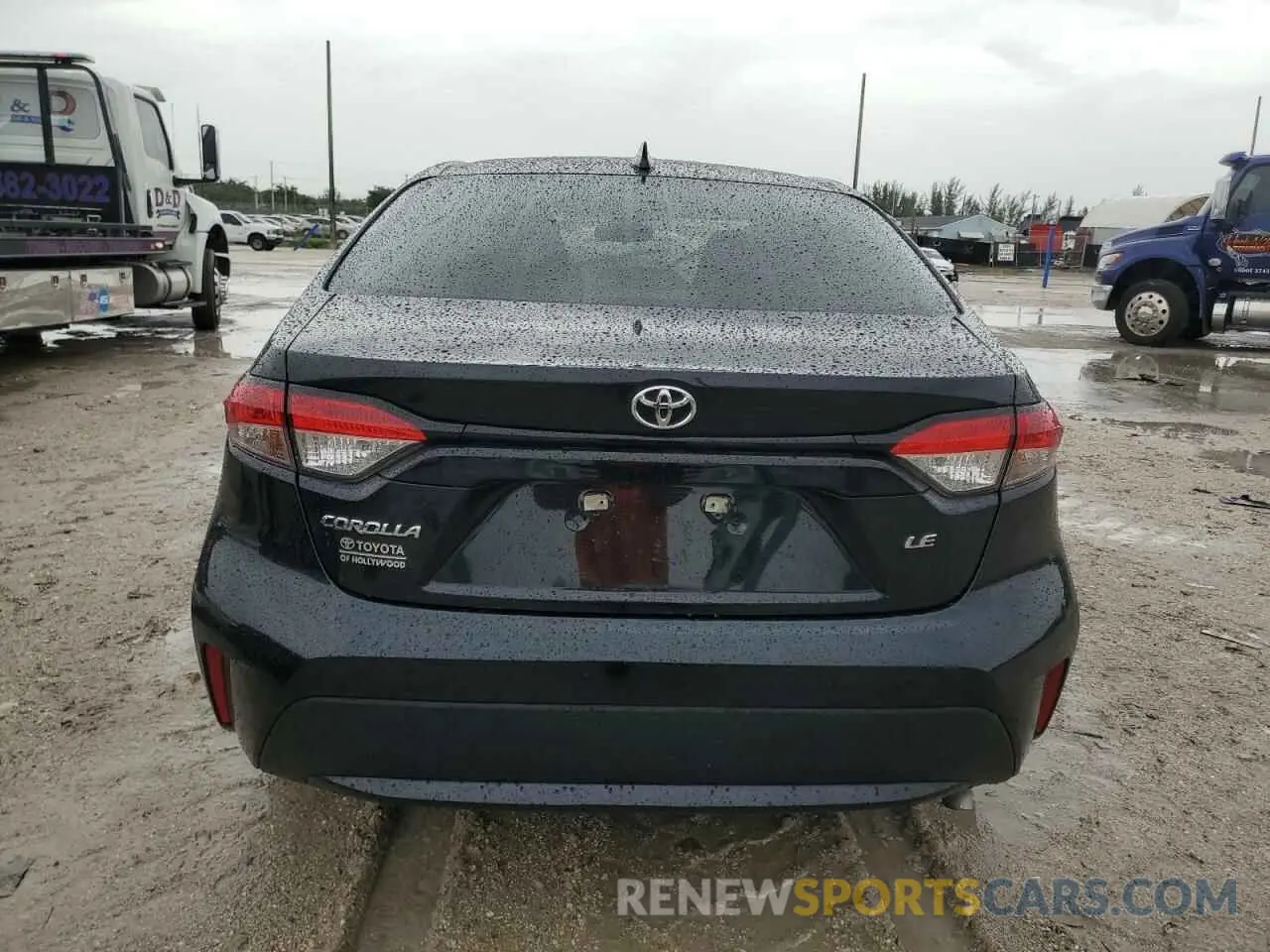 6 fotografías del automóvil dañado 5YFEPMAE3MP260763 TOYOTA COROLLA 2021