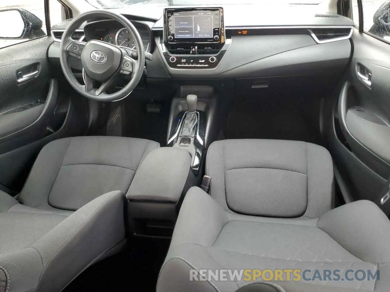 8 fotografías del automóvil dañado 5YFEPMAE3MP260763 TOYOTA COROLLA 2021