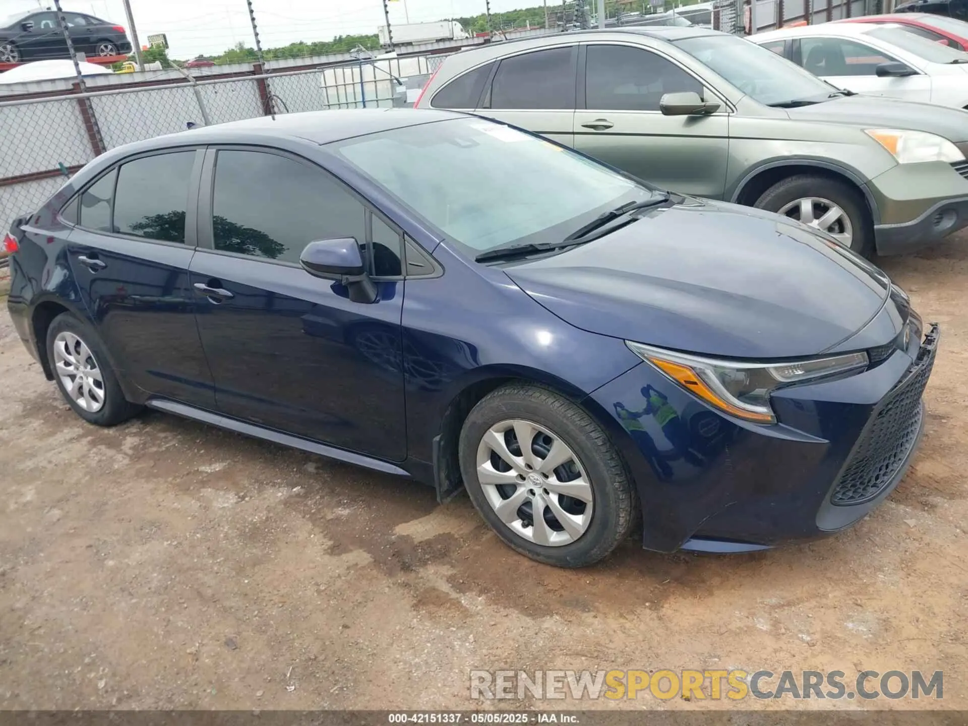 13 fotografías del automóvil dañado 5YFEPMAE3MP261136 TOYOTA COROLLA 2021