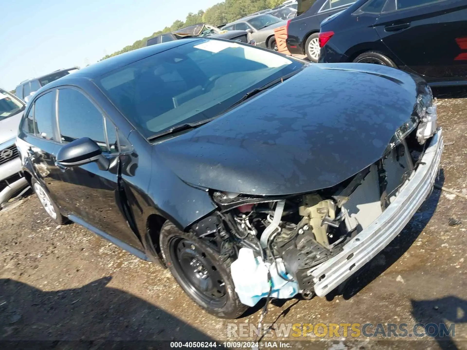 1 fotografías del automóvil dañado 5YFEPMAE3MP264960 TOYOTA COROLLA 2021