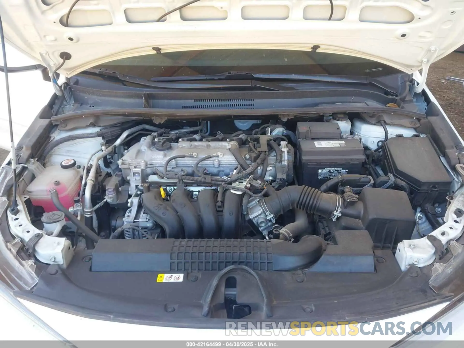 10 fotografías del automóvil dañado 5YFEPMAE4MP148246 TOYOTA COROLLA 2021