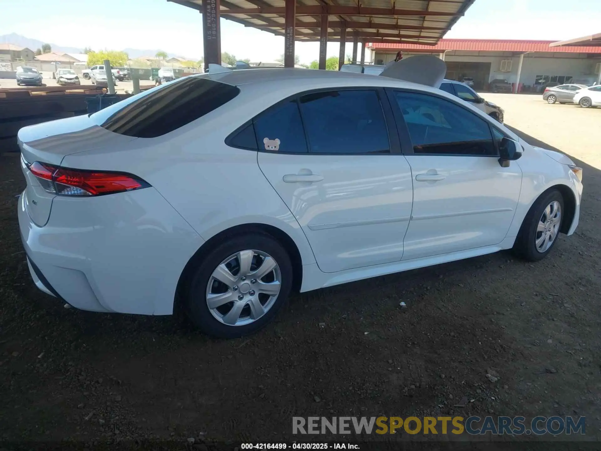 4 fotografías del automóvil dañado 5YFEPMAE4MP148246 TOYOTA COROLLA 2021