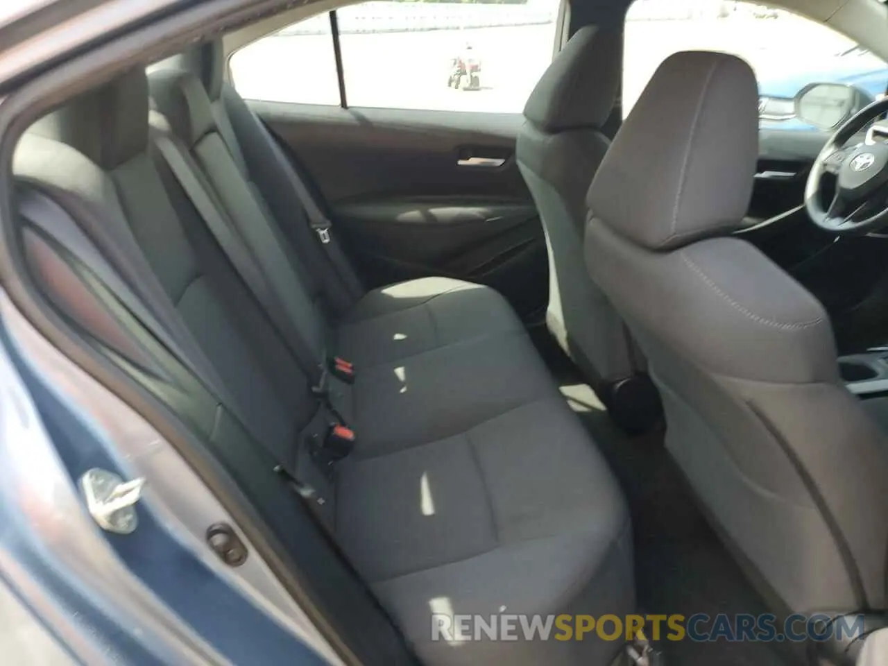 10 fotografías del automóvil dañado 5YFEPMAE4MP152118 TOYOTA COROLLA 2021