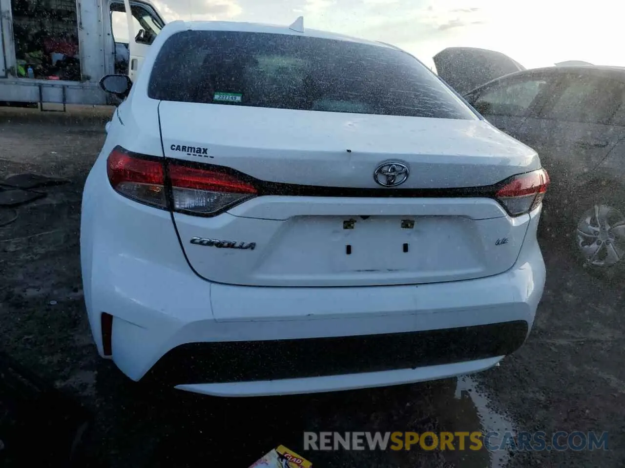 6 fotografías del automóvil dañado 5YFEPMAE4MP152894 TOYOTA COROLLA 2021