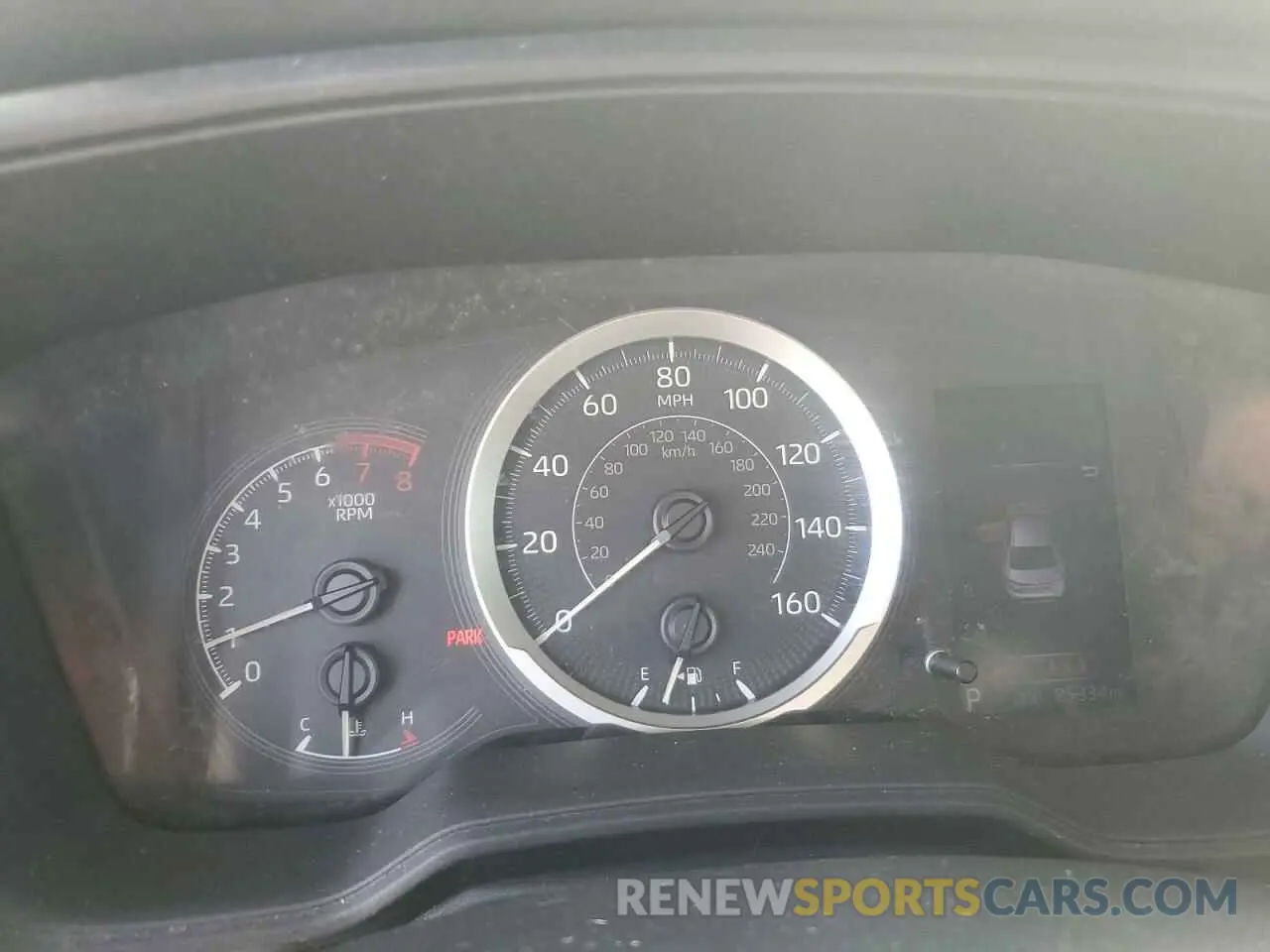 9 fotografías del automóvil dañado 5YFEPMAE4MP163118 TOYOTA COROLLA 2021