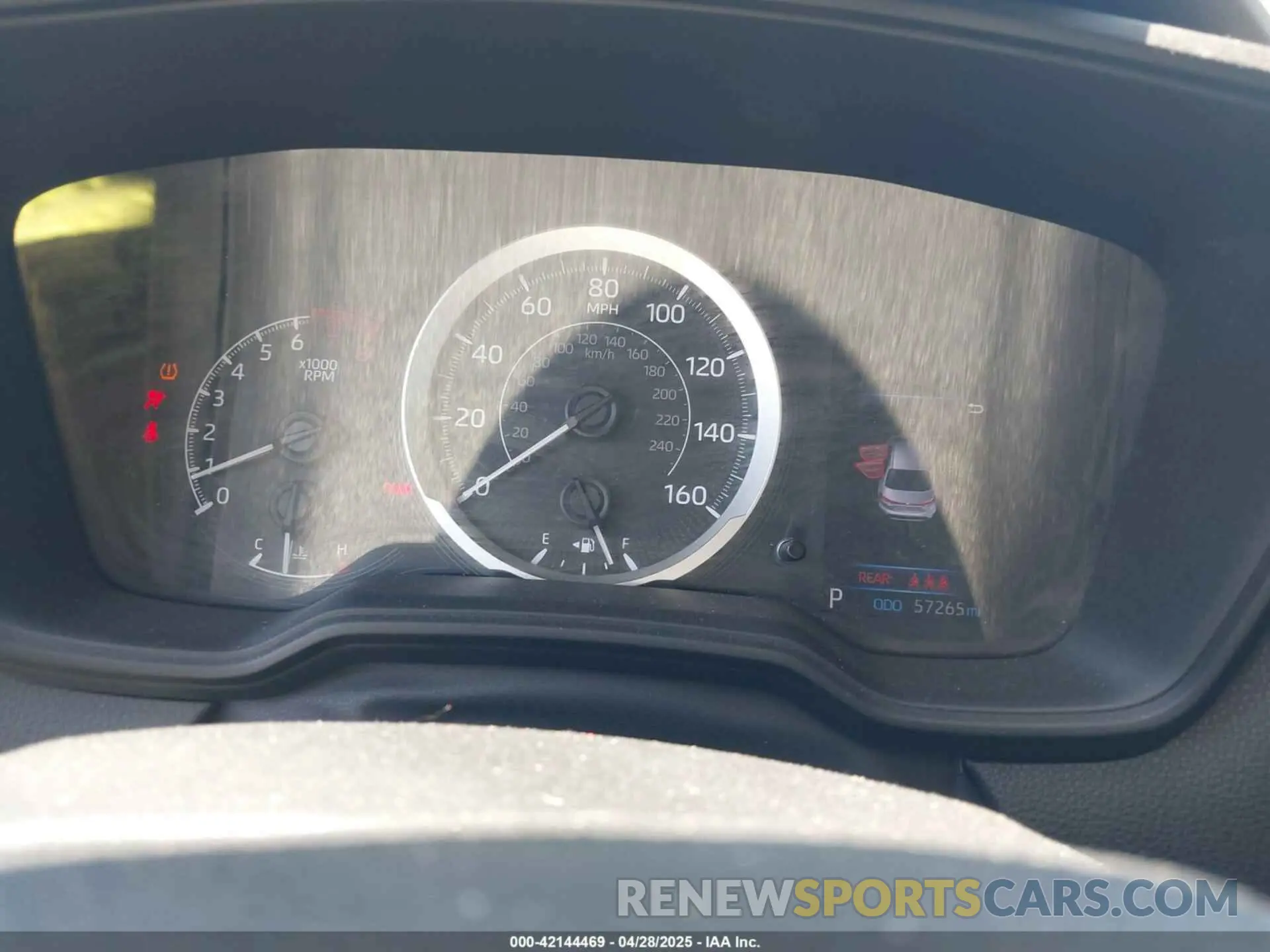 7 fotografías del automóvil dañado 5YFEPMAE4MP171641 TOYOTA COROLLA 2021