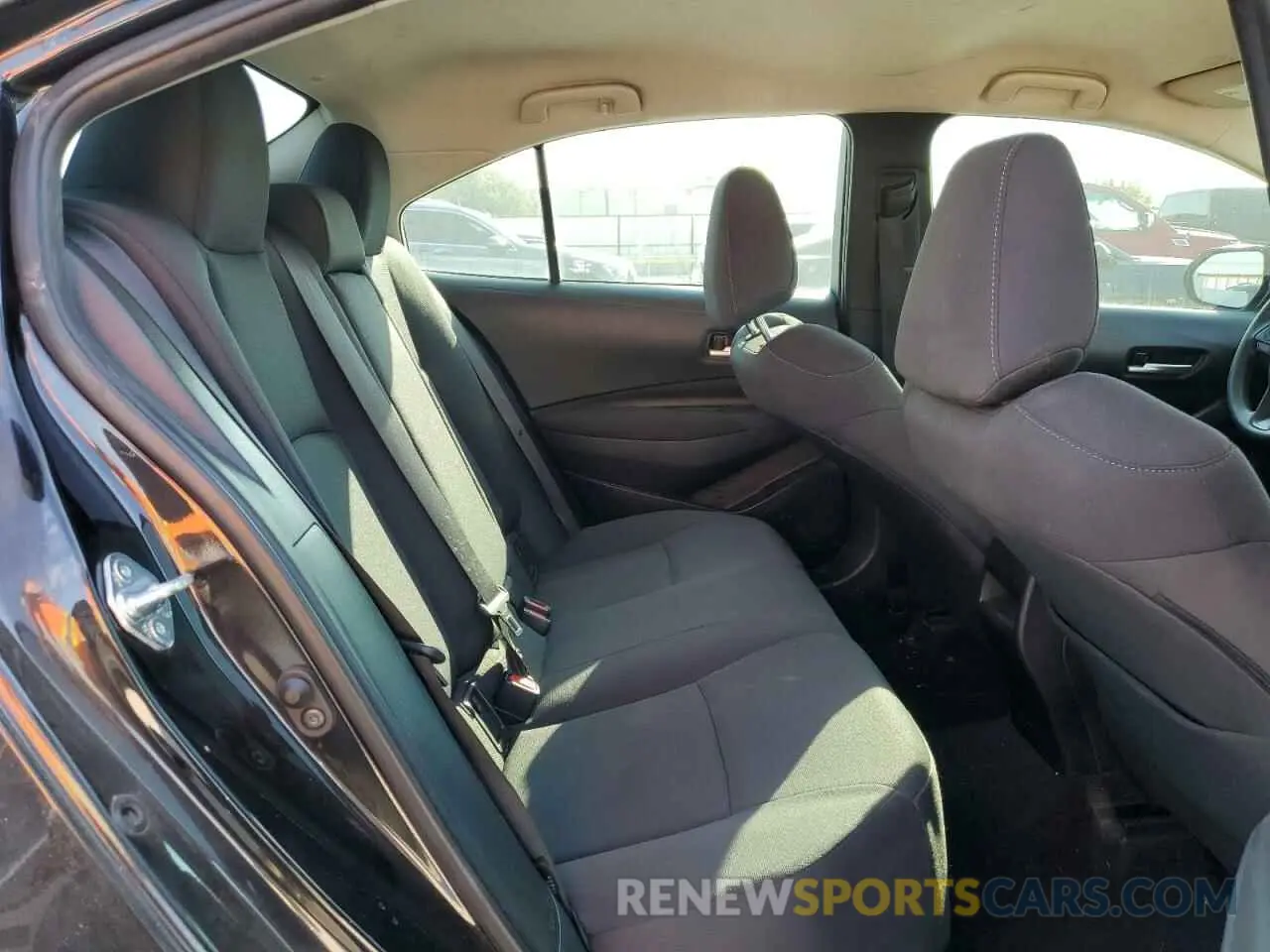 10 fotografías del automóvil dañado 5YFEPMAE4MP173521 TOYOTA COROLLA 2021
