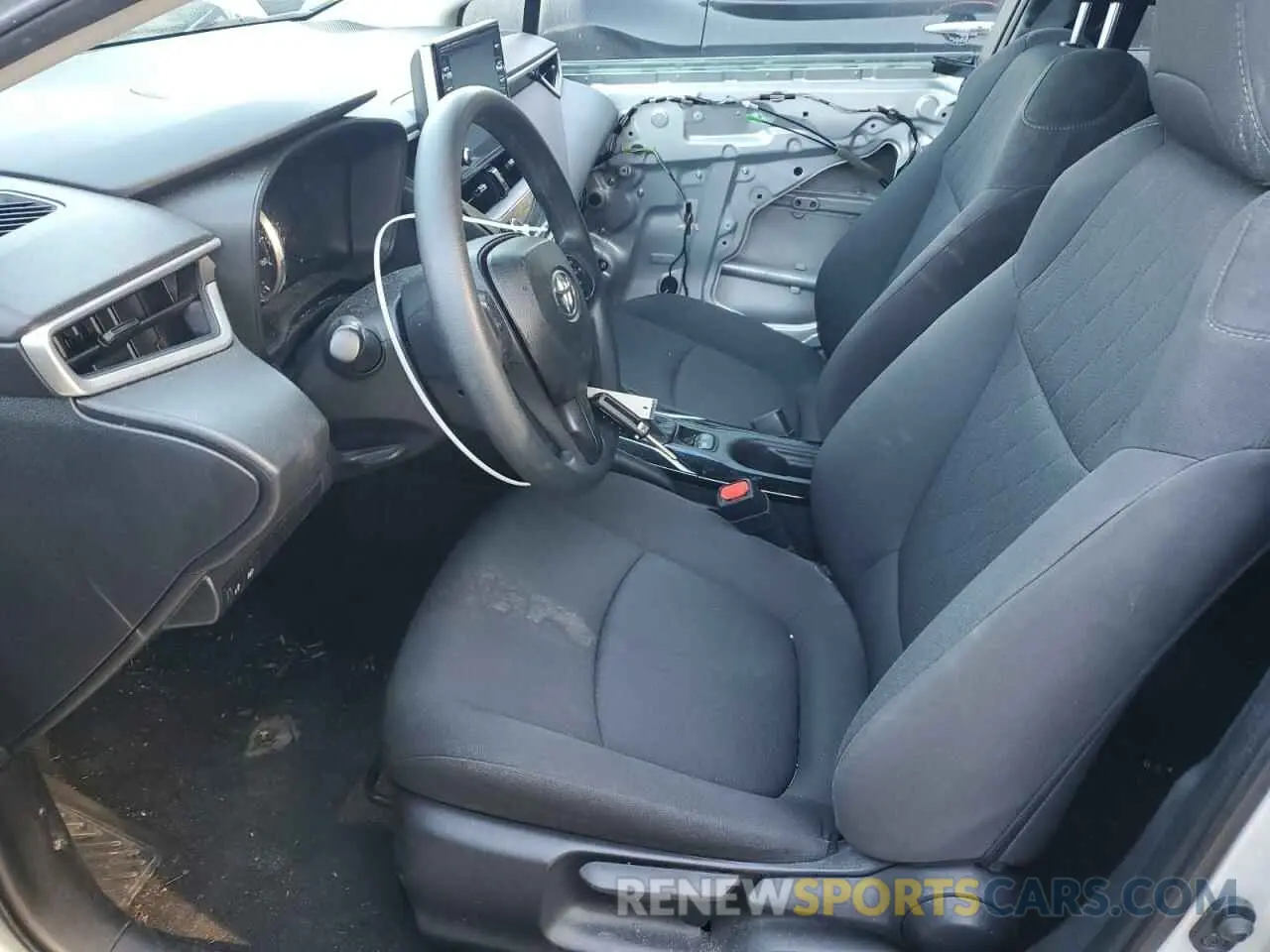 7 fotografías del automóvil dañado 5YFEPMAE4MP173860 TOYOTA COROLLA 2021