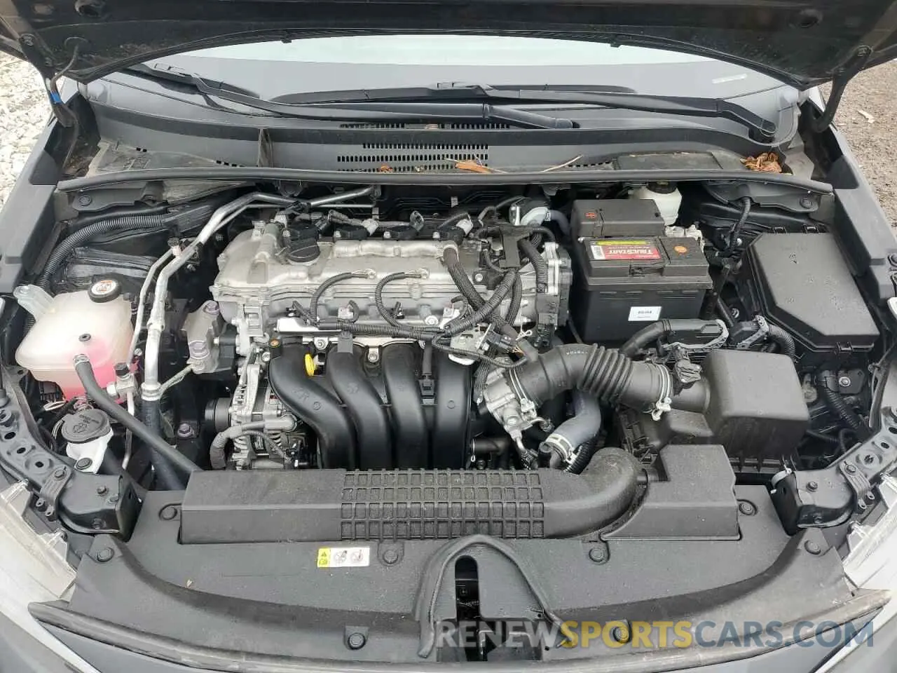 11 fotografías del automóvil dañado 5YFEPMAE4MP176550 TOYOTA COROLLA 2021