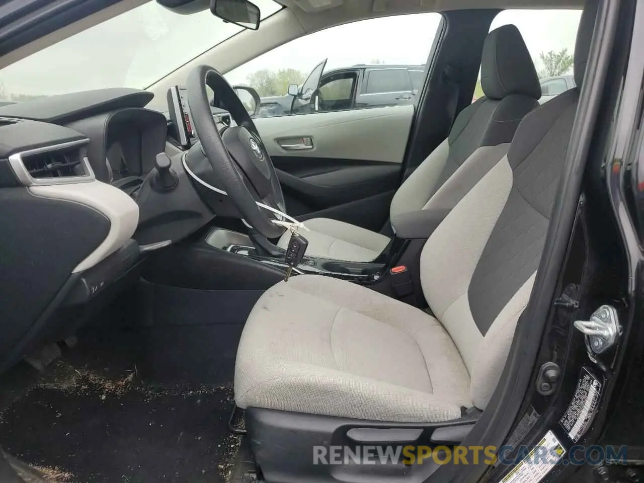 7 fotografías del automóvil dañado 5YFEPMAE4MP176550 TOYOTA COROLLA 2021