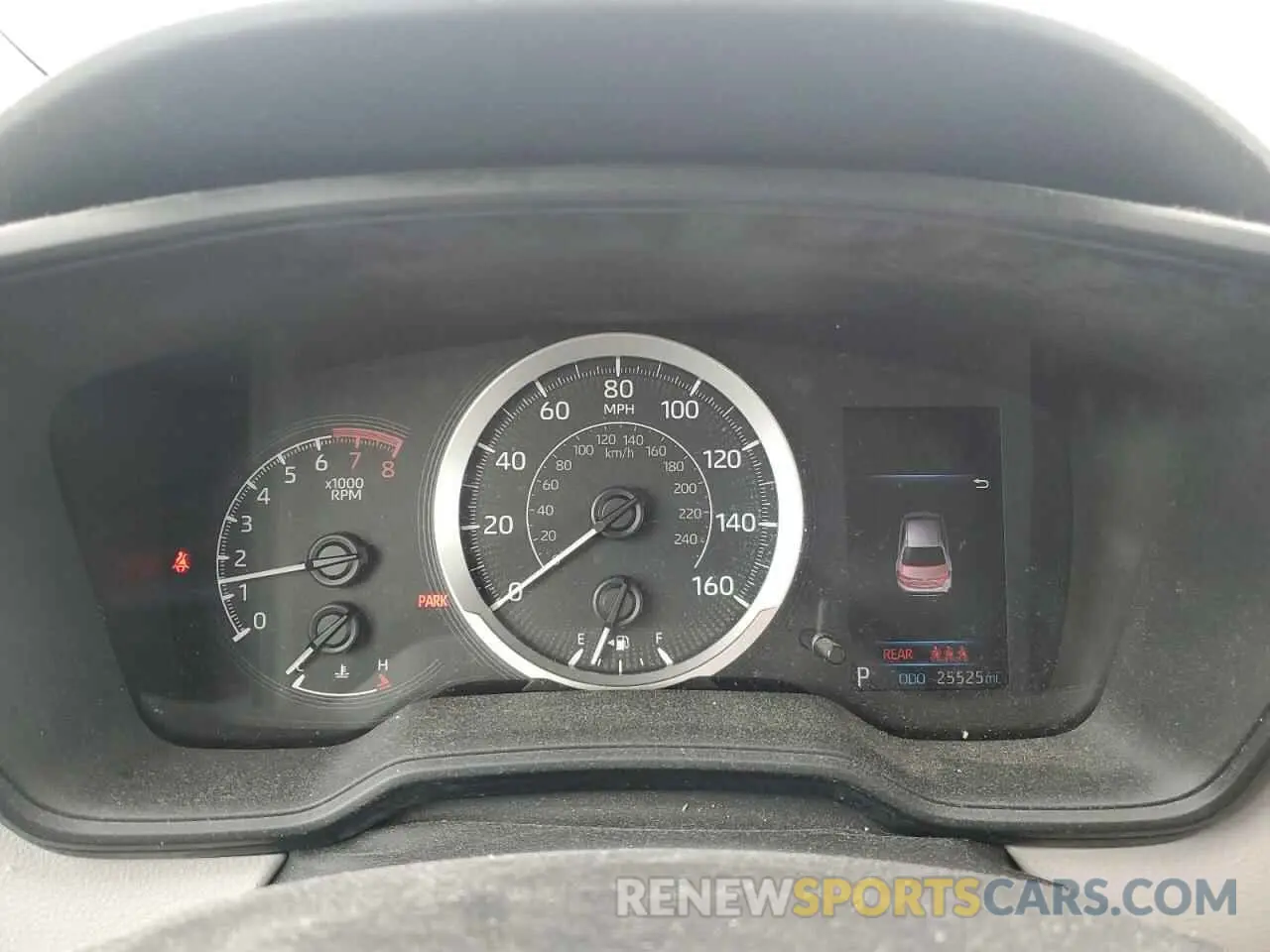 9 fotografías del automóvil dañado 5YFEPMAE4MP176550 TOYOTA COROLLA 2021