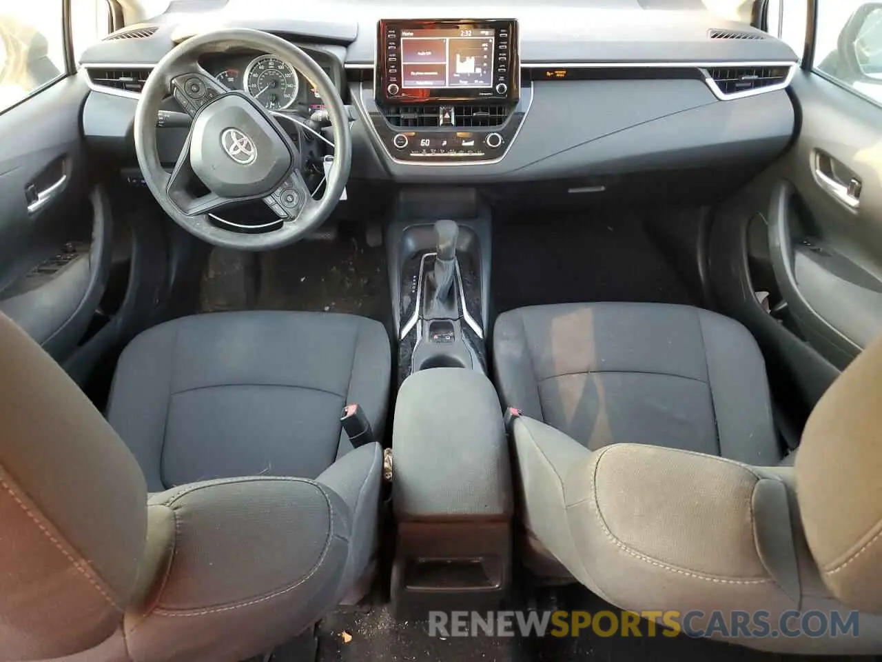 8 fotografías del automóvil dañado 5YFEPMAE4MP177875 TOYOTA COROLLA 2021
