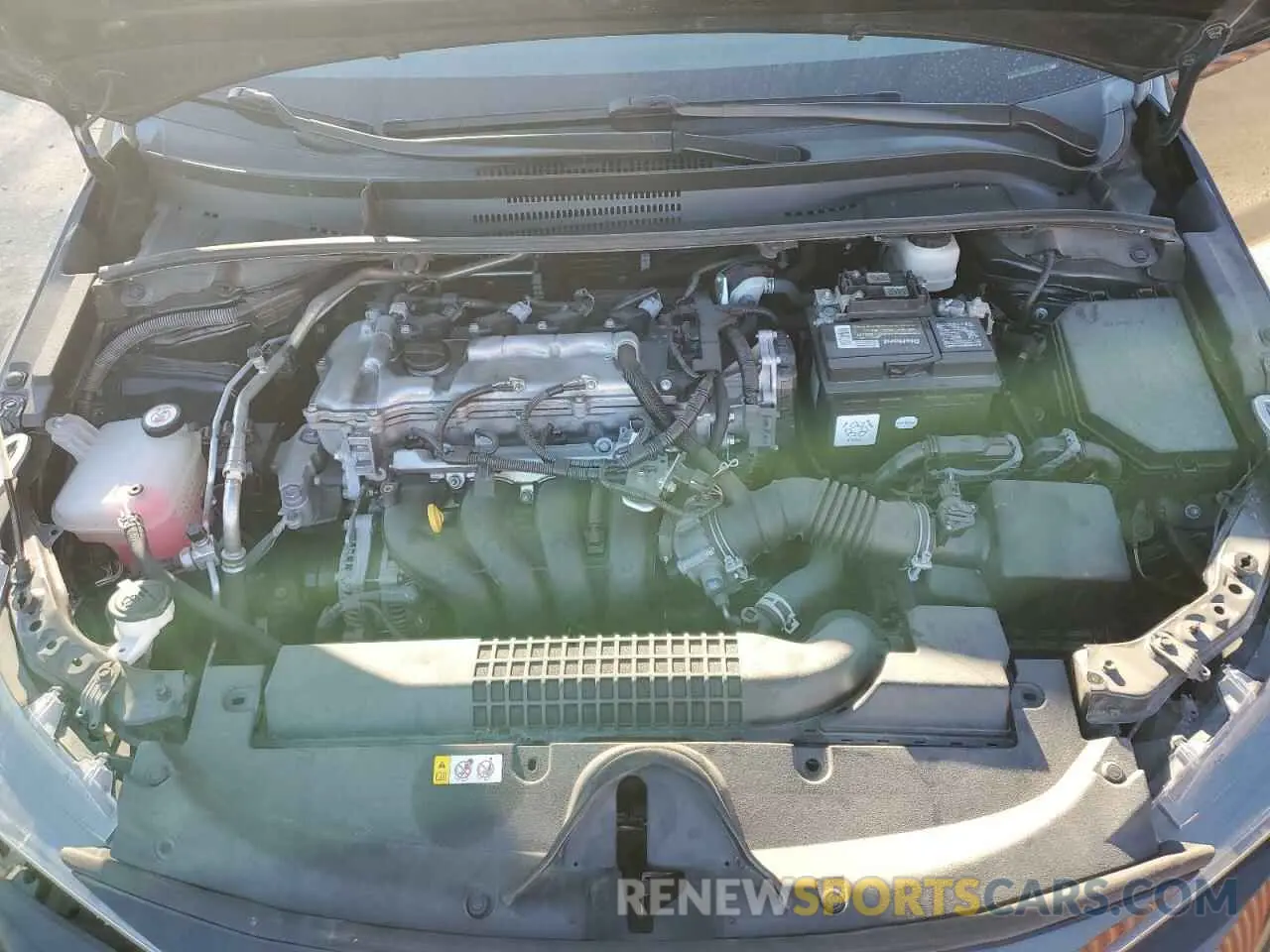 11 fotografías del automóvil dañado 5YFEPMAE4MP177892 TOYOTA COROLLA 2021