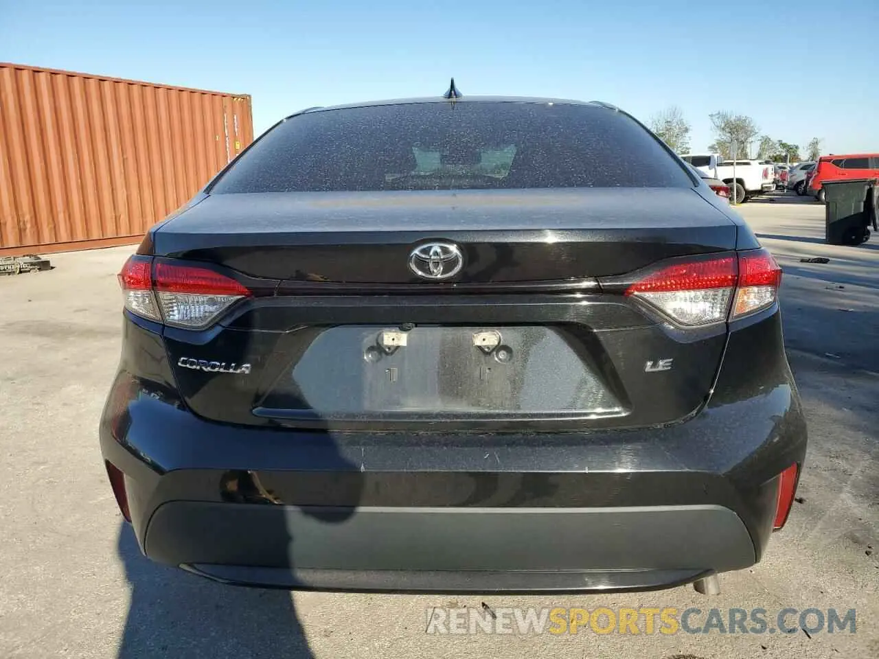 6 fotografías del automóvil dañado 5YFEPMAE4MP177892 TOYOTA COROLLA 2021
