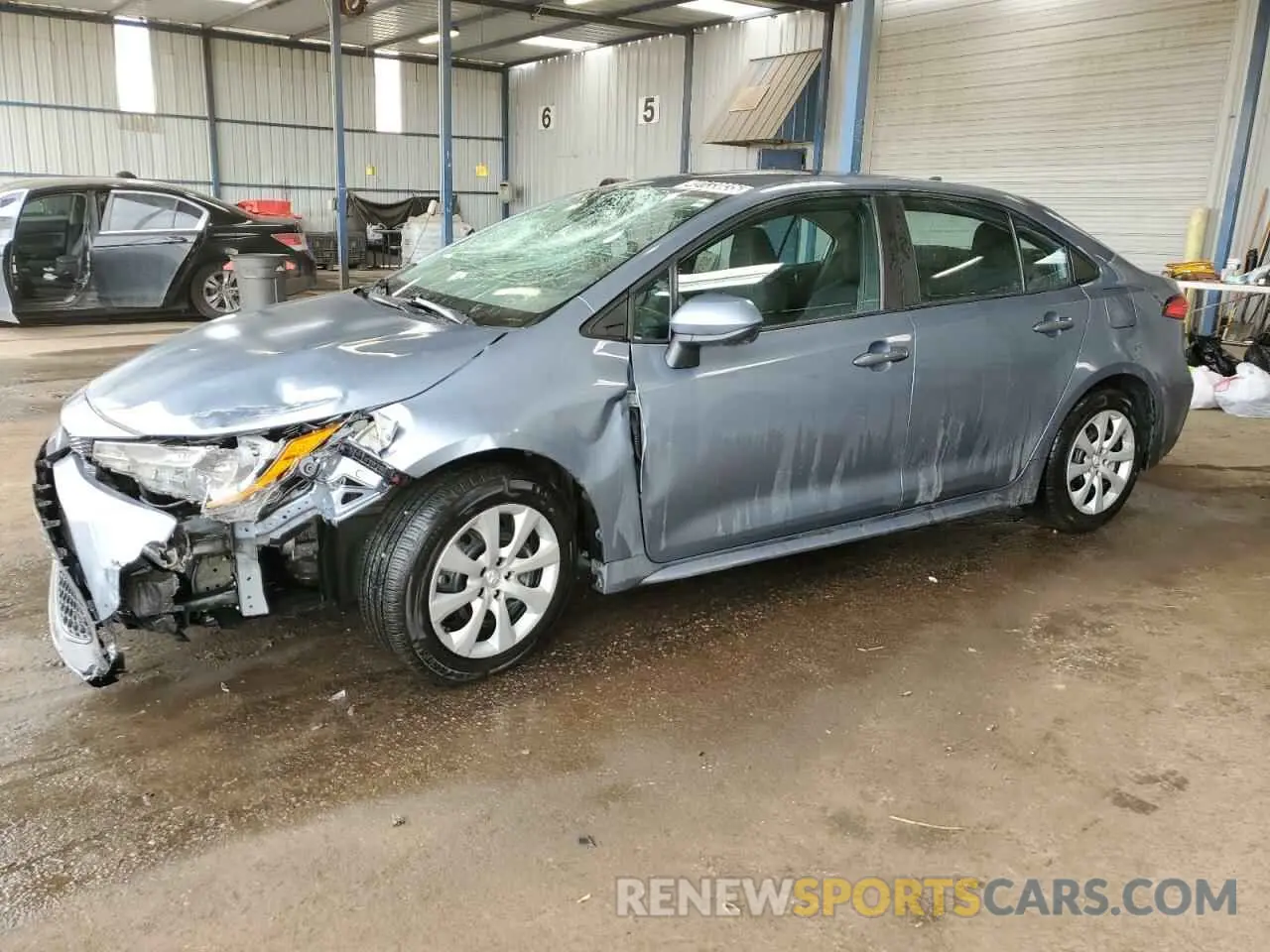 1 fotografías del automóvil dañado 5YFEPMAE4MP179416 TOYOTA COROLLA 2021