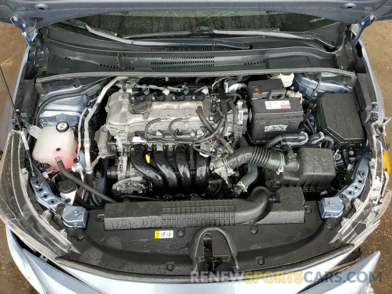 11 fotografías del automóvil dañado 5YFEPMAE4MP179416 TOYOTA COROLLA 2021