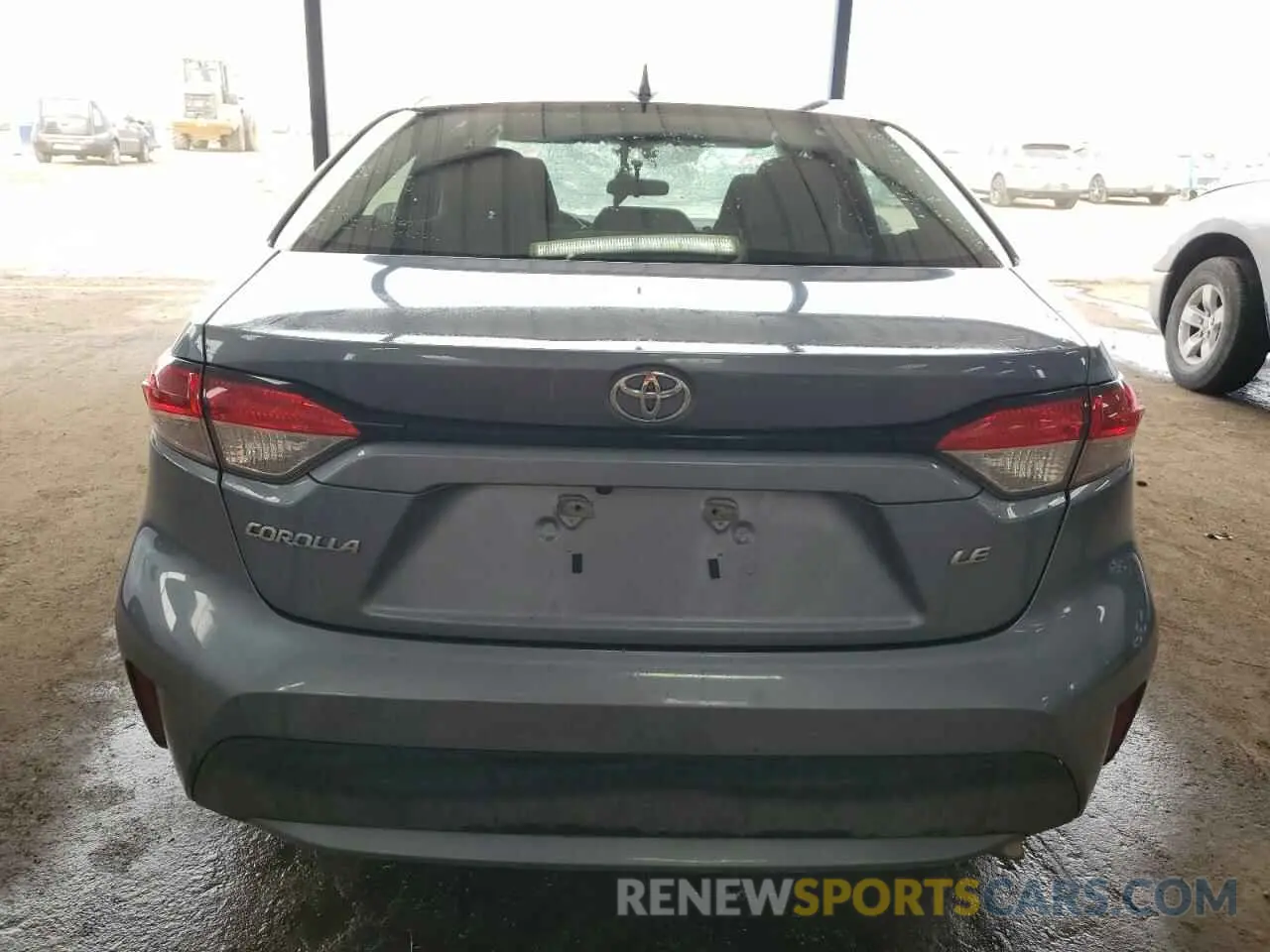 6 fotografías del automóvil dañado 5YFEPMAE4MP179416 TOYOTA COROLLA 2021