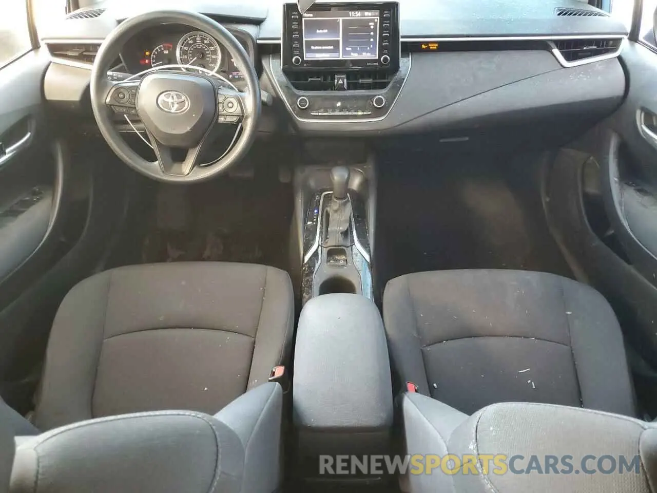 8 fotografías del automóvil dañado 5YFEPMAE4MP179416 TOYOTA COROLLA 2021