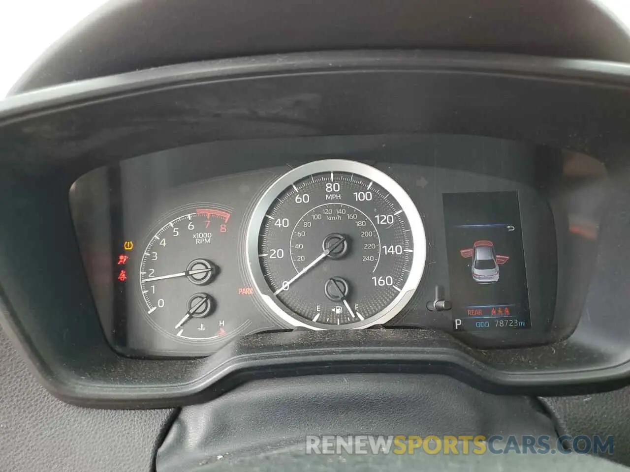 9 fotografías del automóvil dañado 5YFEPMAE4MP182526 TOYOTA COROLLA 2021